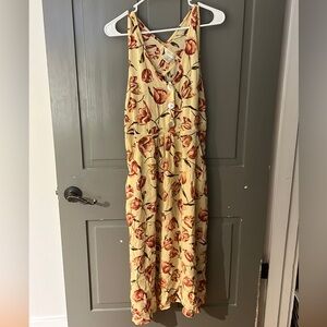 Vintage Express Compagnie Tulip Pattern Dress